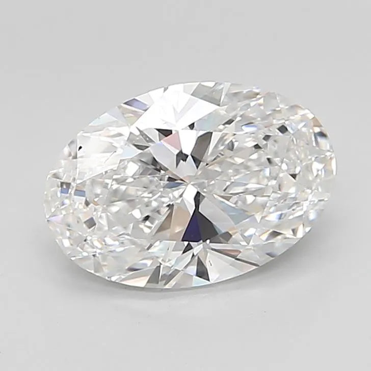 2.54ct Oval Lab Grown Diamond (Colour F, Clarity VS1, IGI Certified)