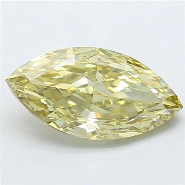 2.61ct Marquise Lab Grown Diamond (Colour Fancy Gray Yellow, Clarity VS1, IGI Certified)