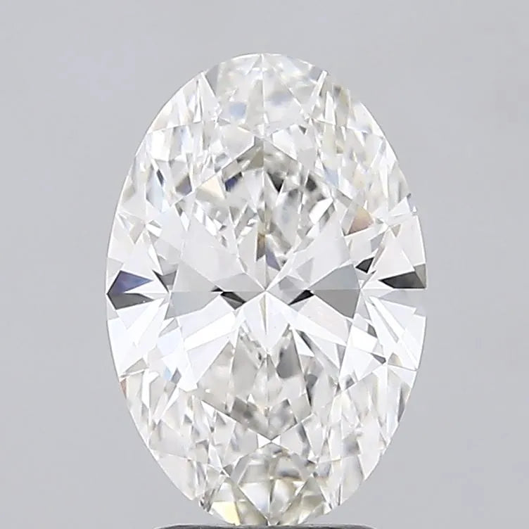 2.69ct Oval Lab Grown Diamond (Colour G, Clarity VVS2, IGI Certified)