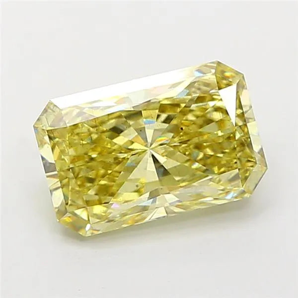 2.83ct Radiant Lab Grown Diamond (Colour Fancy Intense Yellow, Clarity SI1, IGI Certified)