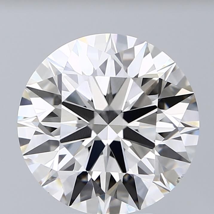 4.84 Carat H-VS1 Round Lab Diamond