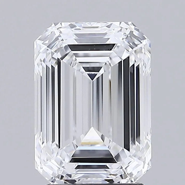 2.70ct Emerald Lab Grown Diamond (Colour E, Clarity VVS1, IGI Certified)