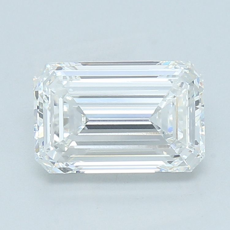 3 Carat E-VVS2 Emerald Lab Diamond