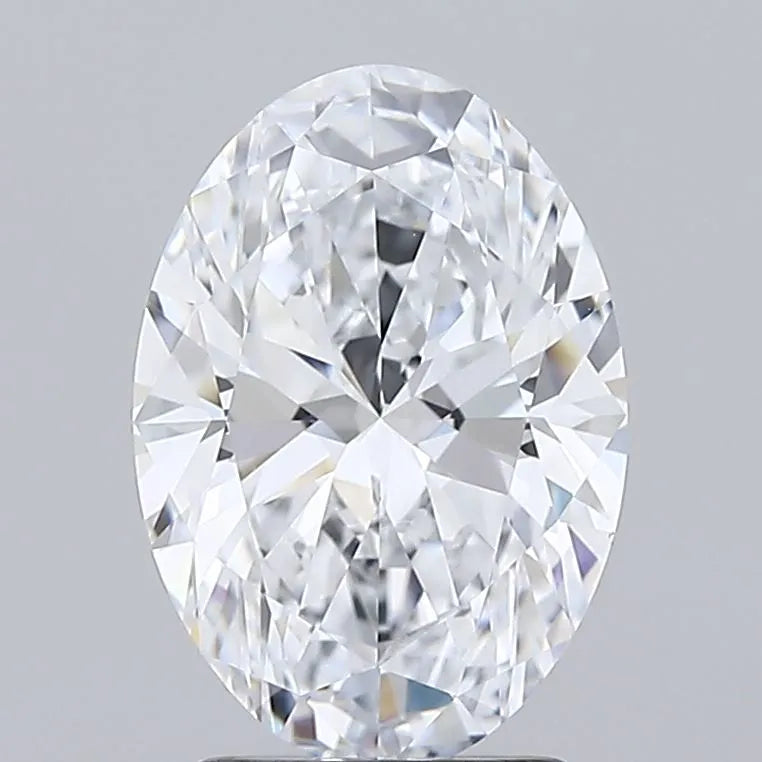 2.36ct Oval Lab Grown Diamond (Colour E, Clarity IF, IGI Certified)