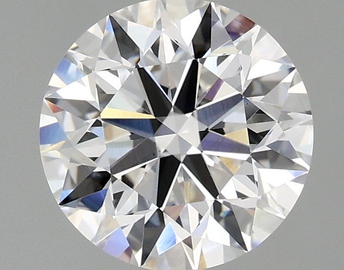 1.96 Carat D-VVS2 Round Lab Diamond