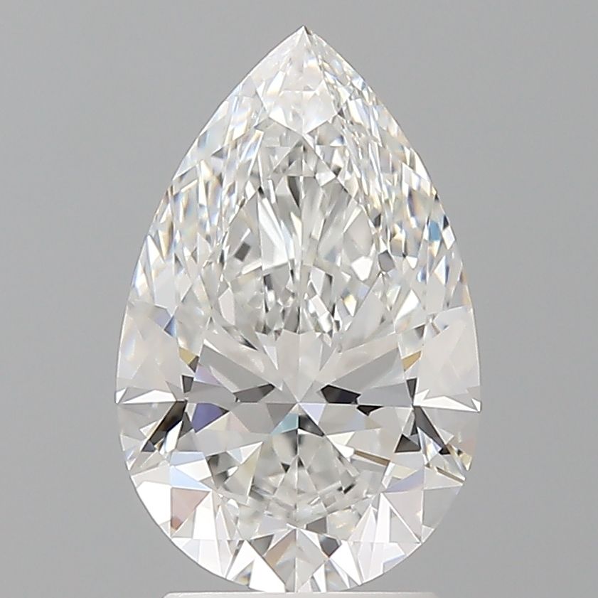 2.6 Carat E-VVS2 Pear Lab Diamond