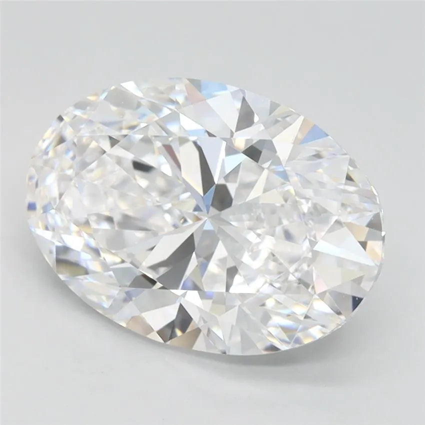 3.00ct Oval Lab Grown Diamond (Colour D, Clarity IF, IGI Certified)