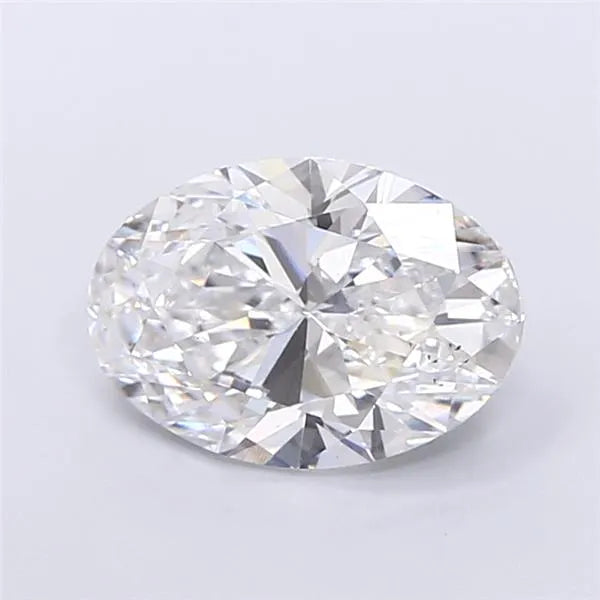 3.01ct Oval Lab Grown Diamond (Colour E, Clarity VS2, IGI Certified)