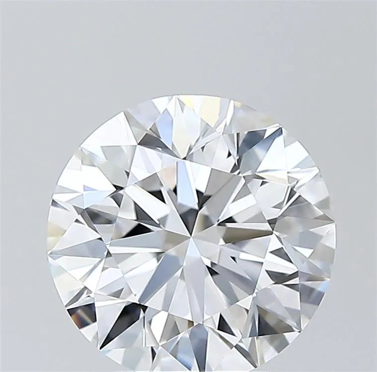 3.01ct Round Natural Diamond (Colour D, Clarity FL, Cut EX, GIA Certified)