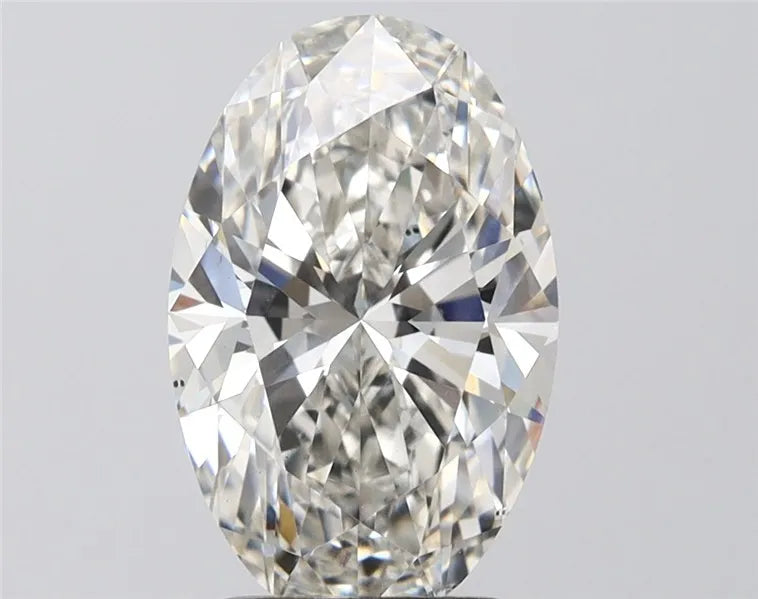 3.02ct Oval Lab Grown Diamond (Colour G, Clarity VS2, IGI Certified)