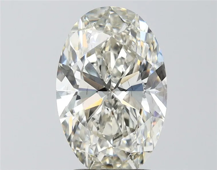 3.06ct Oval Lab Grown Diamond (Colour H, Clarity VS2, IGI Certified)