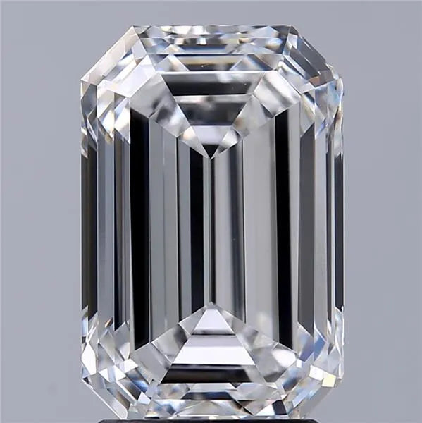 3.11ct Emerald Lab Grown Diamond (Colour E, Clarity VVS2, IGI Certified)