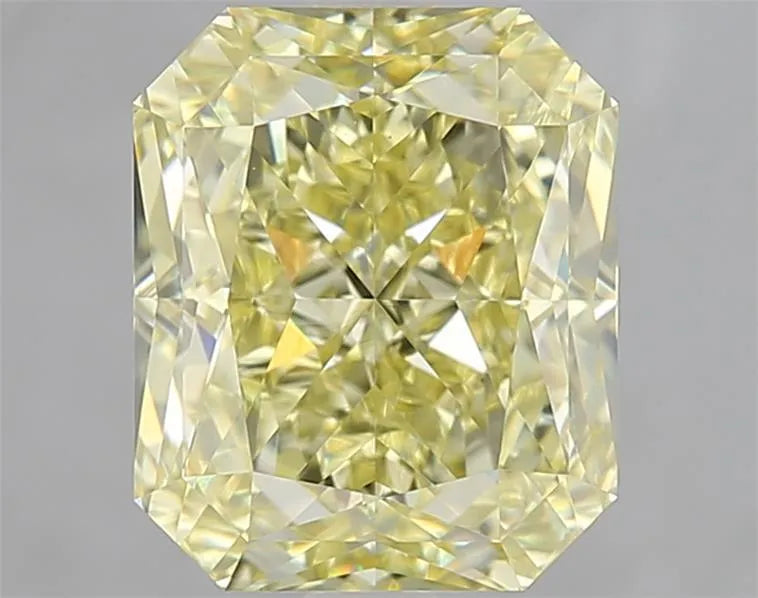 3.62ct Radiant Natural Diamond (Colour Fancy Yellow, Clarity VVS2, GIA Certified)