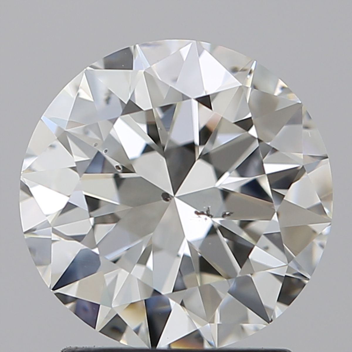 2.01 Carat H-SI1 Round Cut Diamond