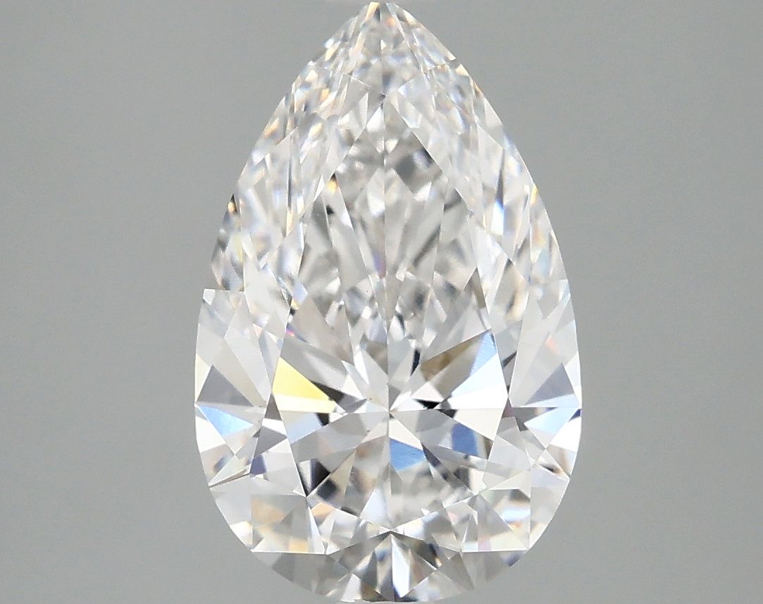 3.02 Carat E-VS1 Pear Lab Diamond