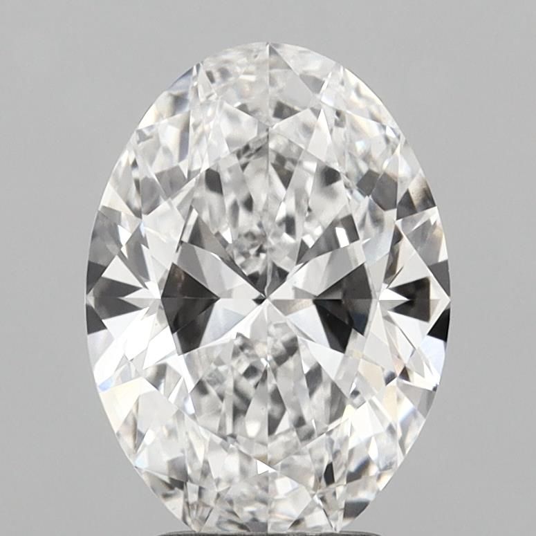 3.01 Carat E-VVS2 Oval Lab Diamond