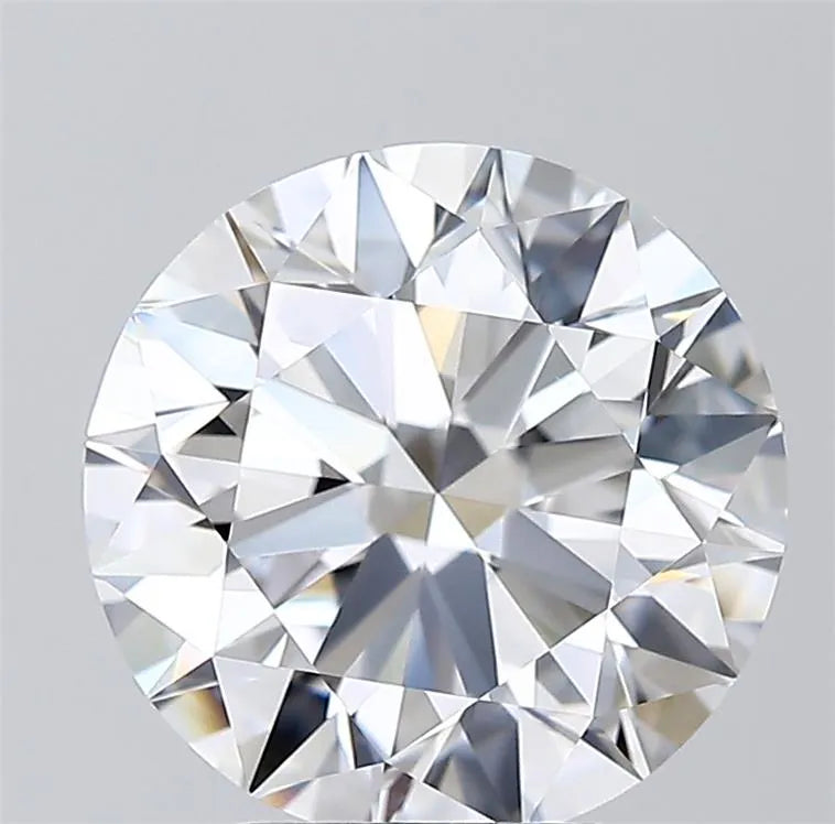 4.01ct Round Natural Diamond (Colour D, Clarity FL, Cut EX, GIA Certified)