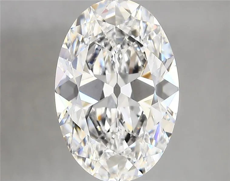 4.22ct Oval Lab Grown Diamond (Colour D, Clarity VVS2, IGI Certified)