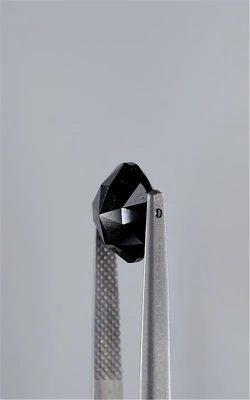 4.31ct Cushion brilliant Natural Diamond (Colour Fancy Black, Clarity VVS2, Cut EX, GIA Certified)