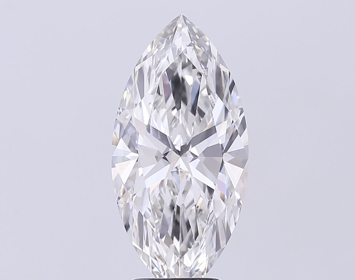 4.04 Carat G-VVS2 Marquise Lab Diamond