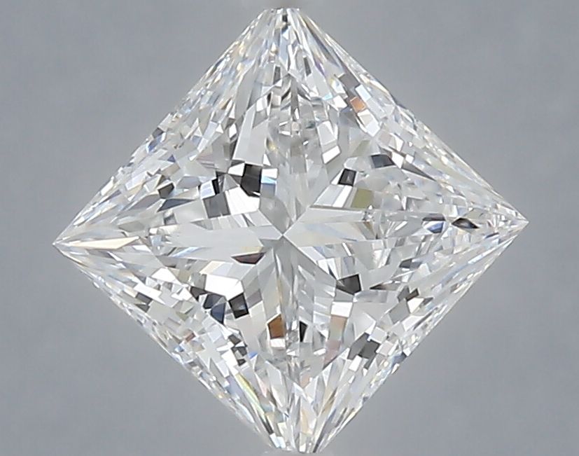 1.6 Carat D-VVS2 Princess Lab Diamond