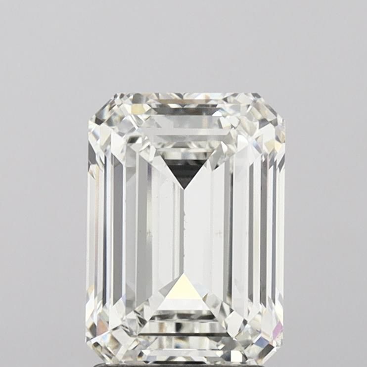3.01 Carat G-VS1 Emerald Lab Diamond