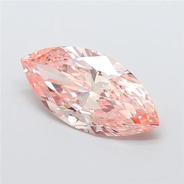 5.01ct Marquise Lab Grown Diamond (Colour Fancy Intense Pink, Clarity VS1, IGI Certified)
