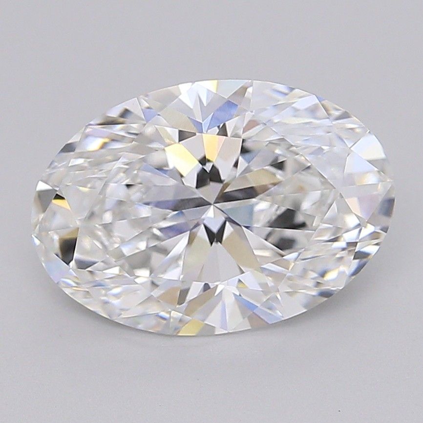 3.92 Carat E-VVS2 Oval Lab Diamond