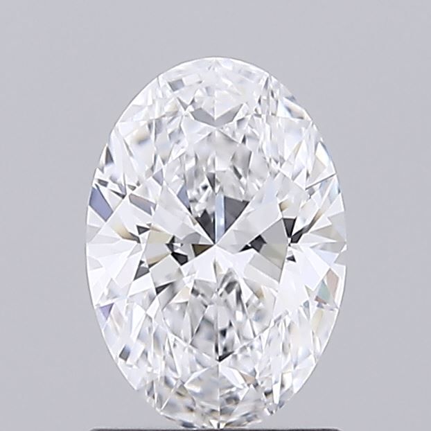 1 Carat D-VVS2 Oval Lab Diamond