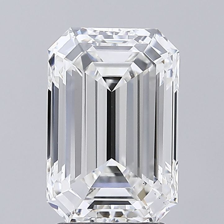 3.03 Carat F-VS2 Emerald Lab Diamond