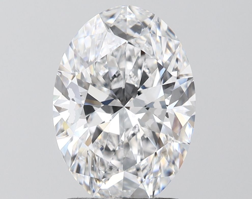 3.07 Carat D-IF Oval Lab Diamond