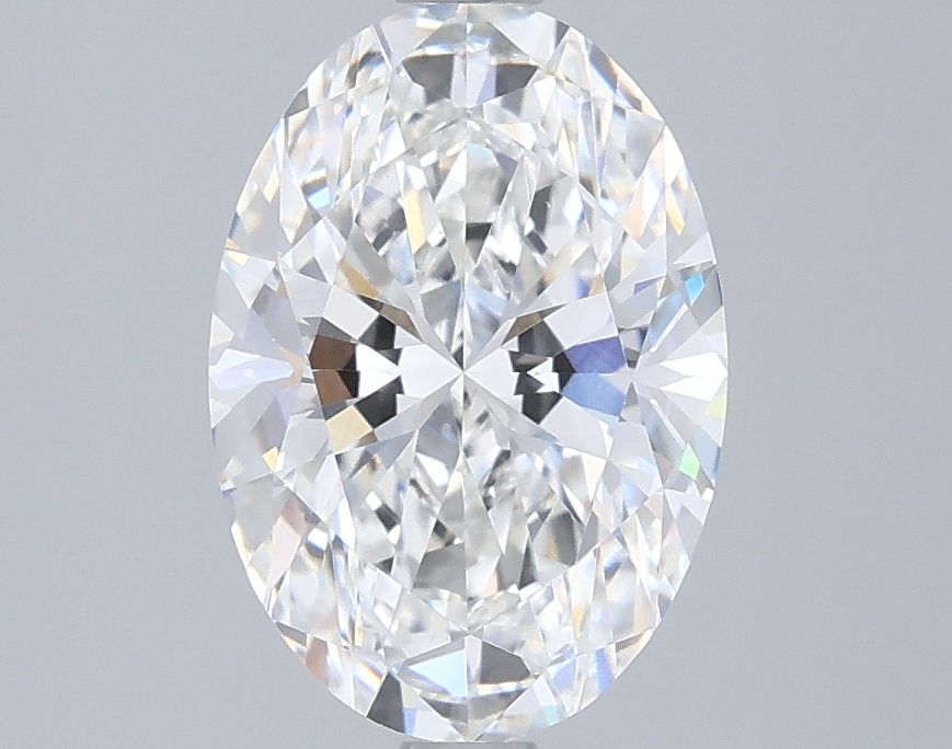 2.04 Carat F-VVS1 Oval Lab Diamond