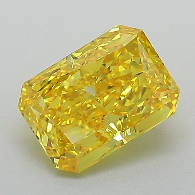 1.09 Carat Radiant Cut Fancy Yellow