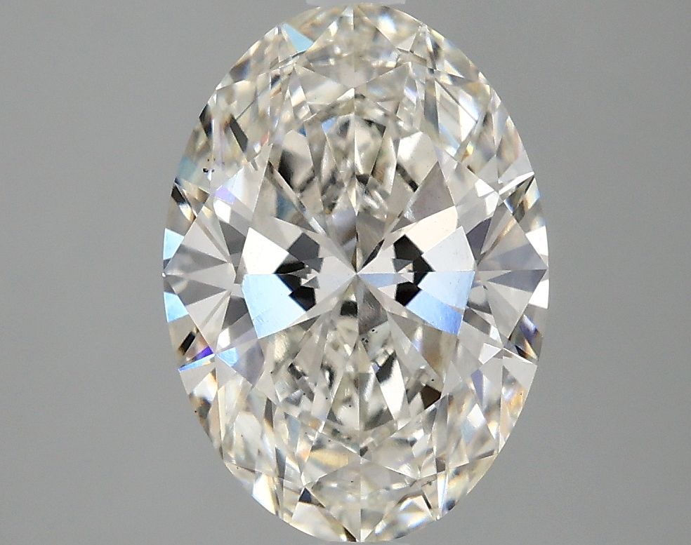 2.87 Carat H-VS2 Oval Lab Diamond