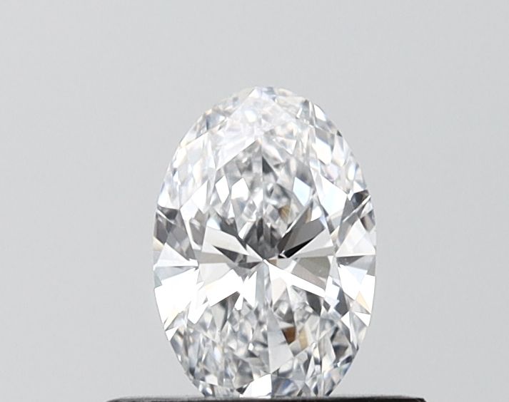 0.56 Carat D-VVS1 Oval Lab Diamond