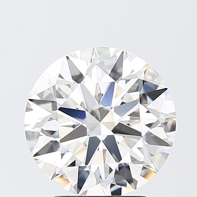 3.09 Carat F-VVS2 Round Lab Diamond