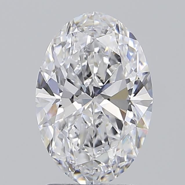 2.02 Carat D-IF Oval Lab Diamond