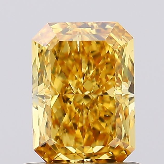 1.01 Carat Radiant Cut Fancy Yellow