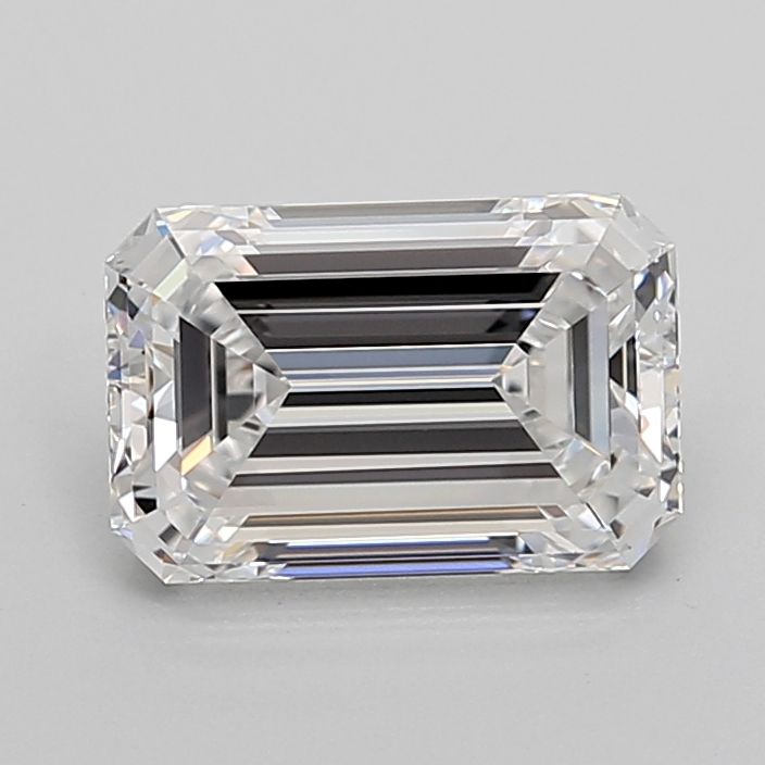 2.84 Carat D-VVS2 Emerald Lab Diamond