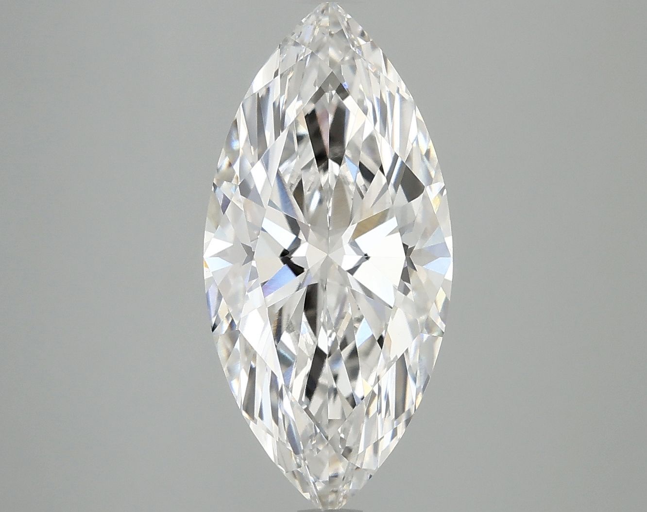 2.97 Carat F-VVS2 Marquise Lab Diamond