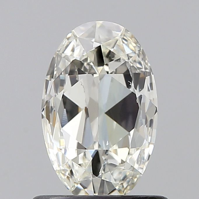 0.49 Carat J-SI1 Oval Cut Diamond