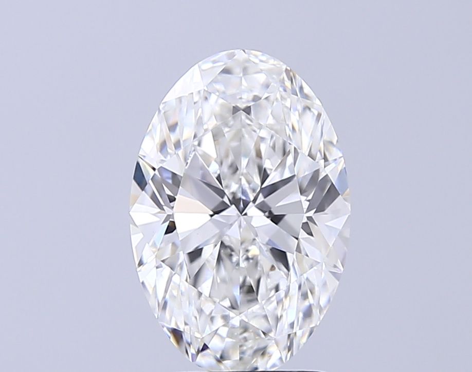 2.71 Carat E-VVS2 Oval Lab Diamond
