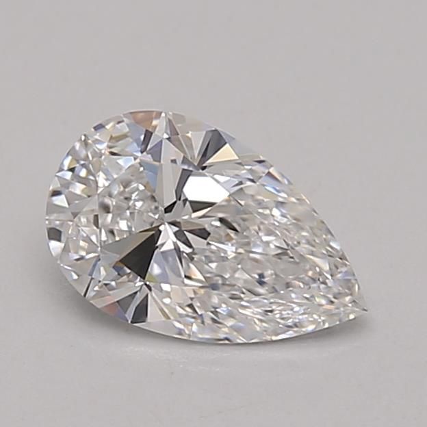 0.67 Carat D-VVS1 Pear Lab Diamond