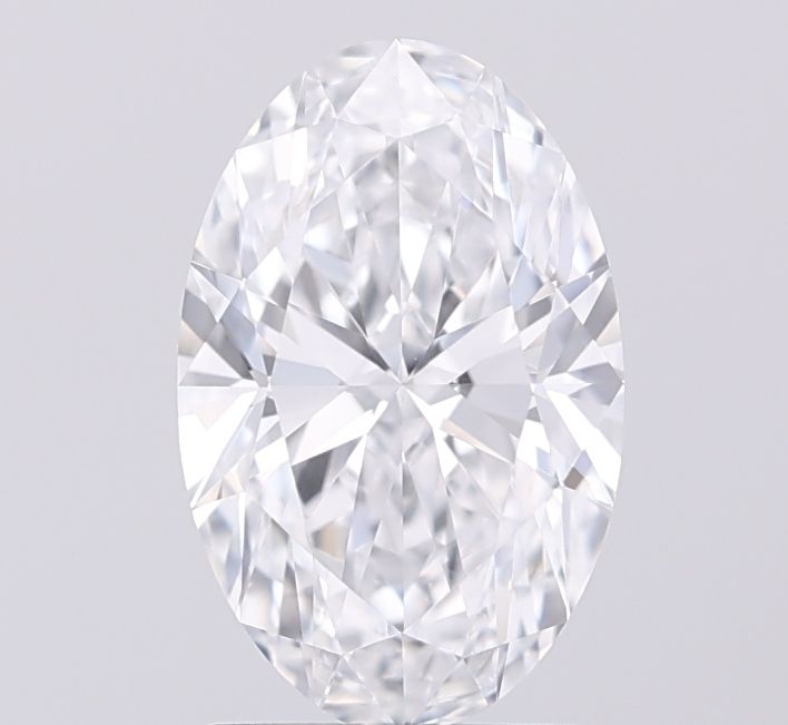1.58 Carat D-VVS2 Oval Lab Diamond