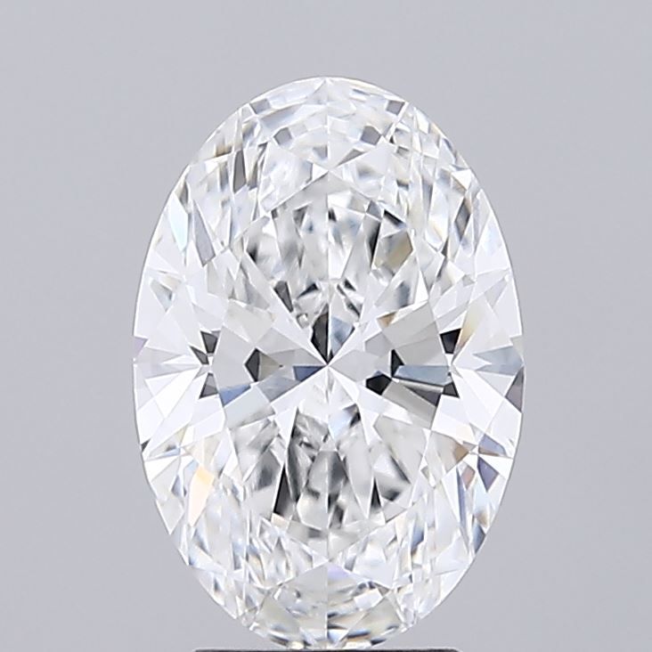 3.03 Carat E-VVS2 Oval Lab Diamond