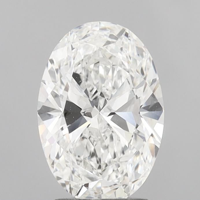 2.00 Carat E-VVS2 Oval Lab Diamond