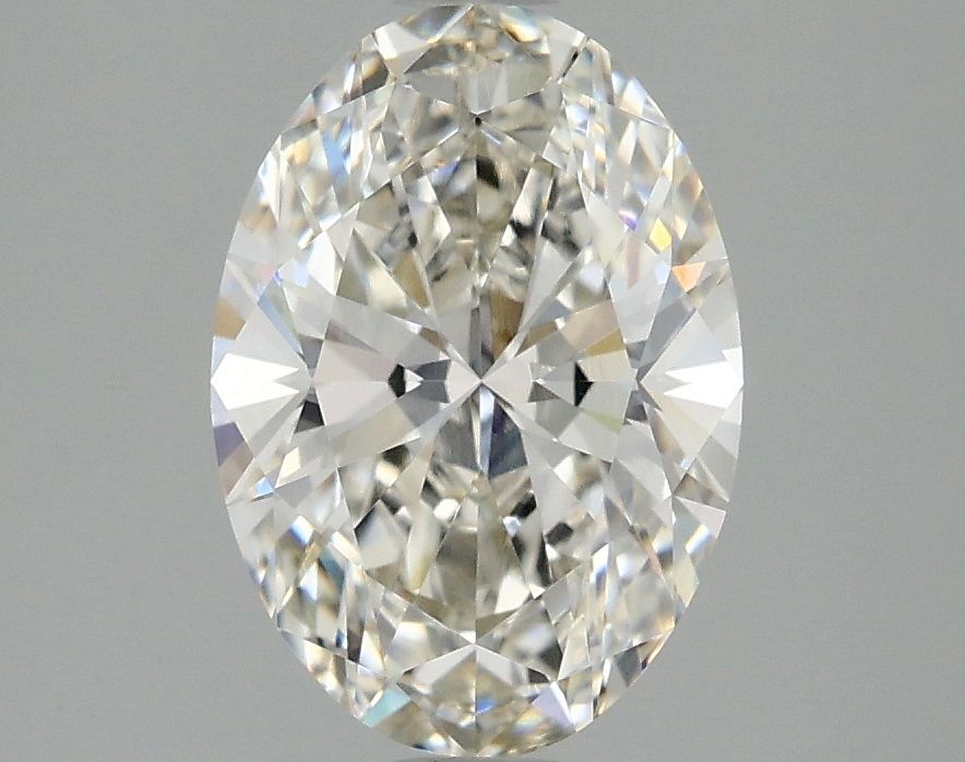 2.07 Carat H-VVS1 Oval Lab Diamond