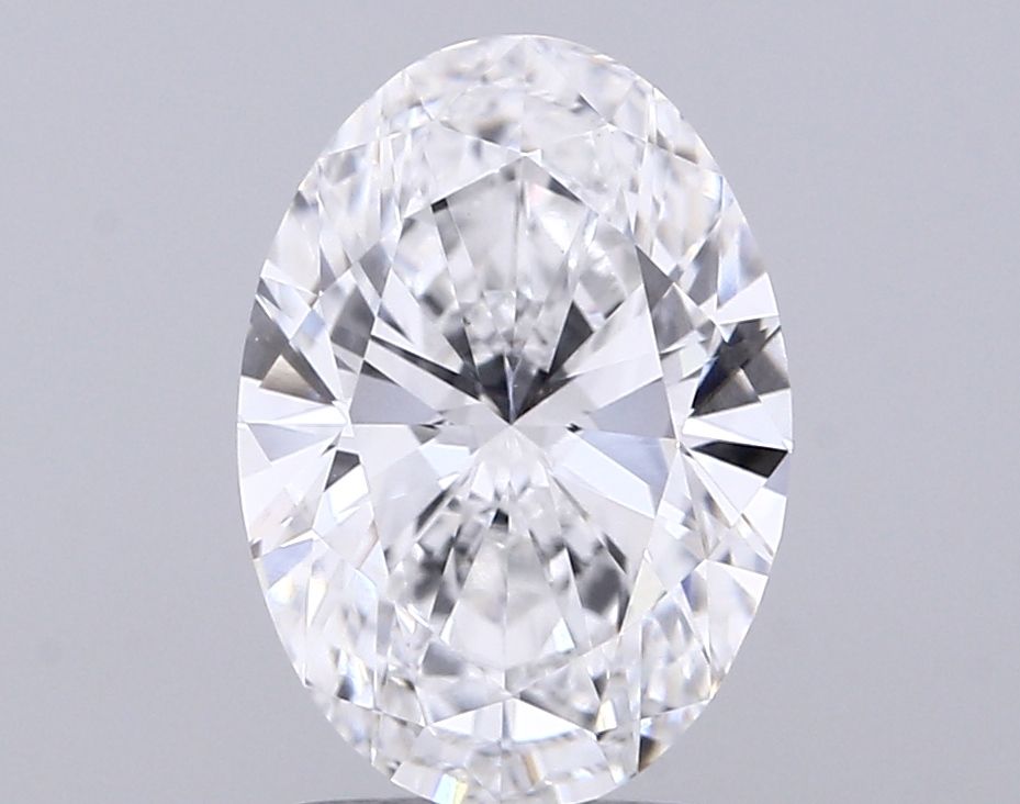 3.01 Carat D-VVS2 Oval Lab Diamond