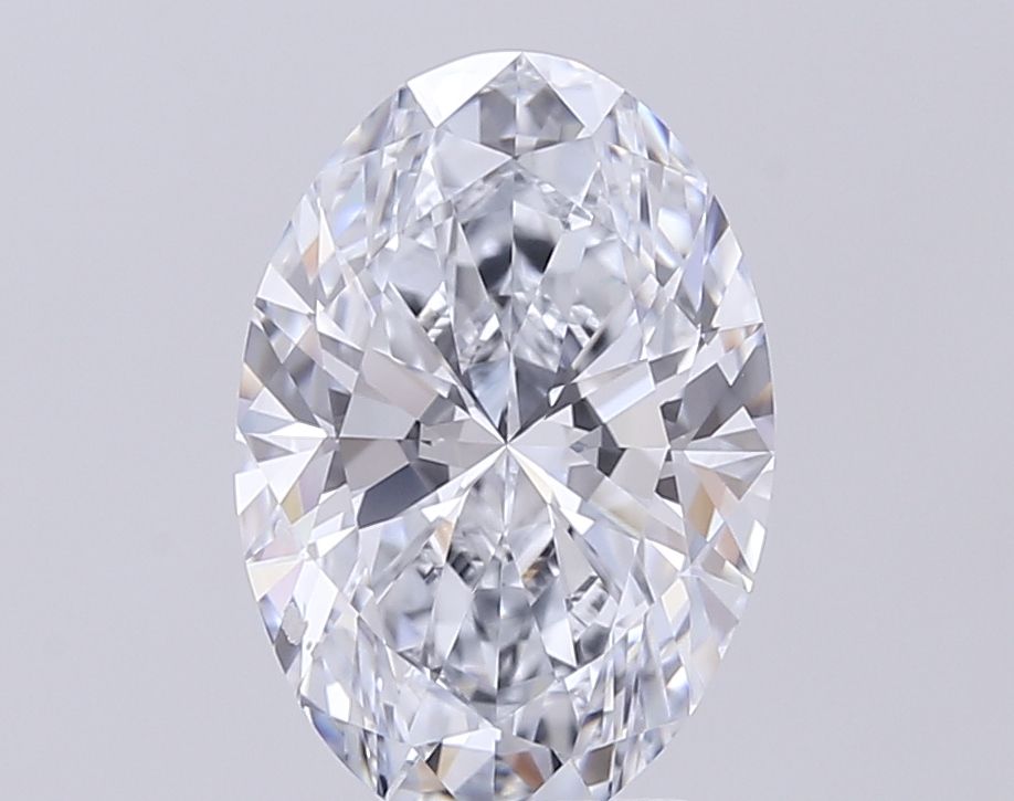 3.04 Carat F-VVS1 Oval Lab Diamond