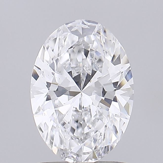 0.97 Carat D-VS2 Oval Lab Diamond